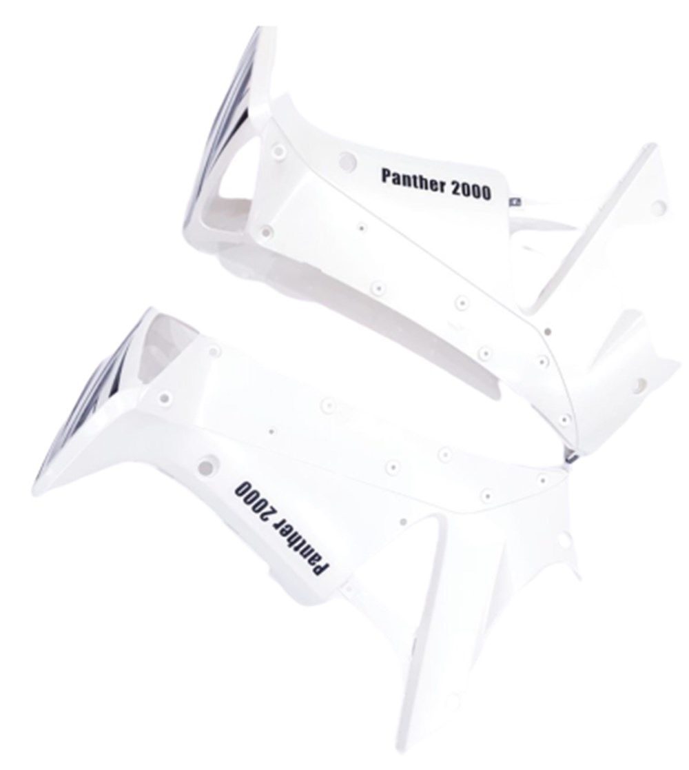 ASYA PANTHER SAĞ SOL İÇ DİZLİK TAKIM BEYAZ