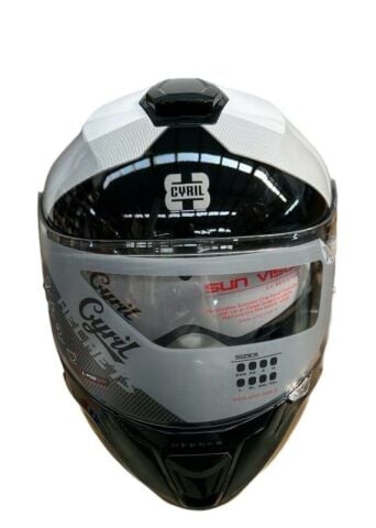 CYRIL KASK FU403SV GECKO SV EPIC B7 GLOSS PEARL MAVİ M