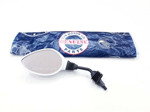 TVS ZEST SOL AYNA BEYAZ ORJİNAL