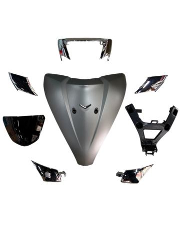 TVS JUPİTER 125 ÖN KAPORTA SETİ GRİ (13 PARÇA)