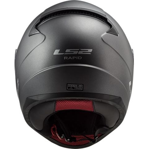 LS2 KASK FF353 RAPID MAT TİTANYUM TAM KAPALI