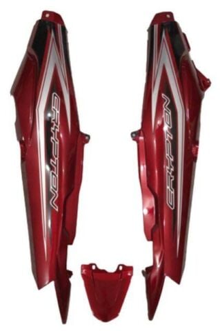 YAMAHA CRYPTON C8 ESKİ MODEL SAĞ SOL SELE ALTI ARKA STOP ÜSTÜ TAKIM KIRMIZI