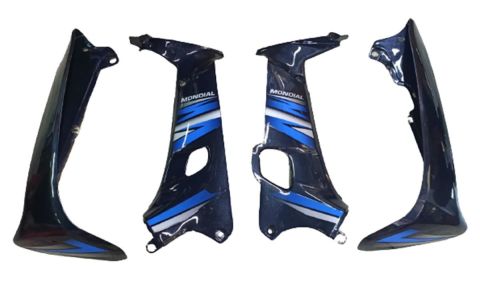 MONDİAL MFH100 SAĞ SOL İÇ VE DIŞ DİZLİK TAKIM SİYAH ORJİNAL