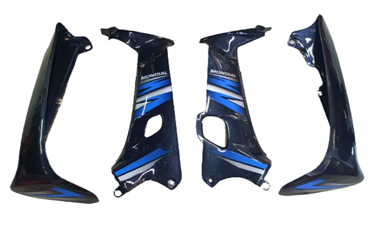 MONDİAL MFH100 SAĞ SOL İÇ VE DIŞ DİZLİK TAKIM SİYAH ORJİNAL