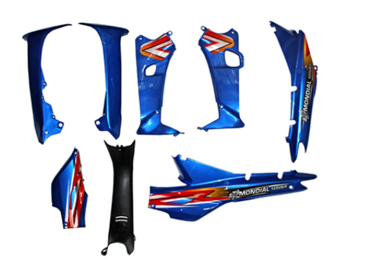 MONDİAL KH100 ARKA KAPORTA SETİ 8 PARÇA MAVİ ORJİNAL