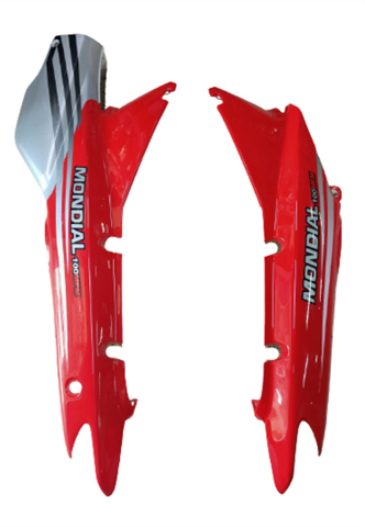 MONDİAL MFM100 SAĞ SOL SELE ALTI TAKIM KIRMIZI GRİ ORJİNAL