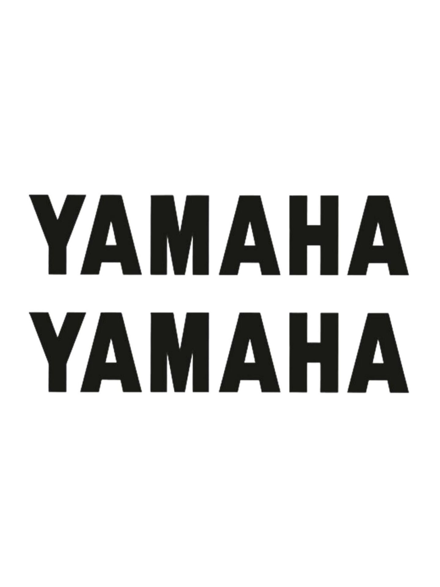 YAMAHA UYUMLU (19X4 cm) STİCKER