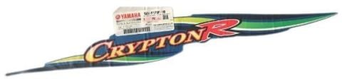 YAMAHA CRYPTON R SAĞ SELE ALTI MAVİ  YAZI ORJİNAL