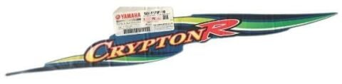 YAMAHA CRYPTON R SAĞ SELE ALTI MAVİ  YAZI ORJİNAL
