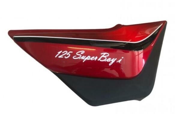 MONDİAL SÜPERBOY 125 İ SAĞ AKÜ KAPAGI KIRMIZI