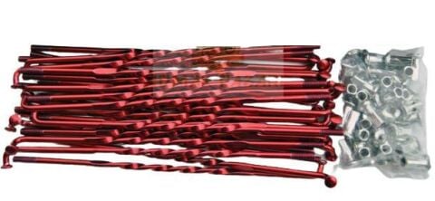 160x3,5 JANT TELİ 36 ADET KIRMIZ BURGULU