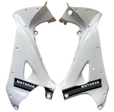 MOTORAN TORRO (NORTON 100) SAĞ SOL İÇ DİZLİK TAKIM BEYAZ