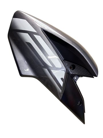 BAJAJ PULSAR NS125 ABS SOL YAKIT DEPO DEKORATİF KAPAK GRİ