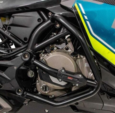 GP KOMPOZİT CF MOTO 250 SR 2020-2024 UYUMLU MOTOR KORUMA DEMİRİ SİYAH