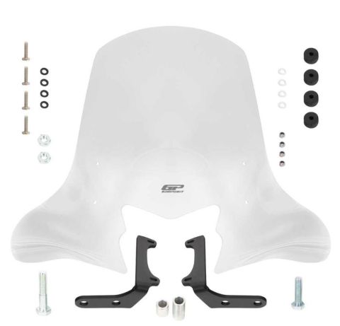 GP KOMPOZİT HONDA DİO 2021-2024 SİPERLİK ÖN CAM ŞAFFAF 58cm