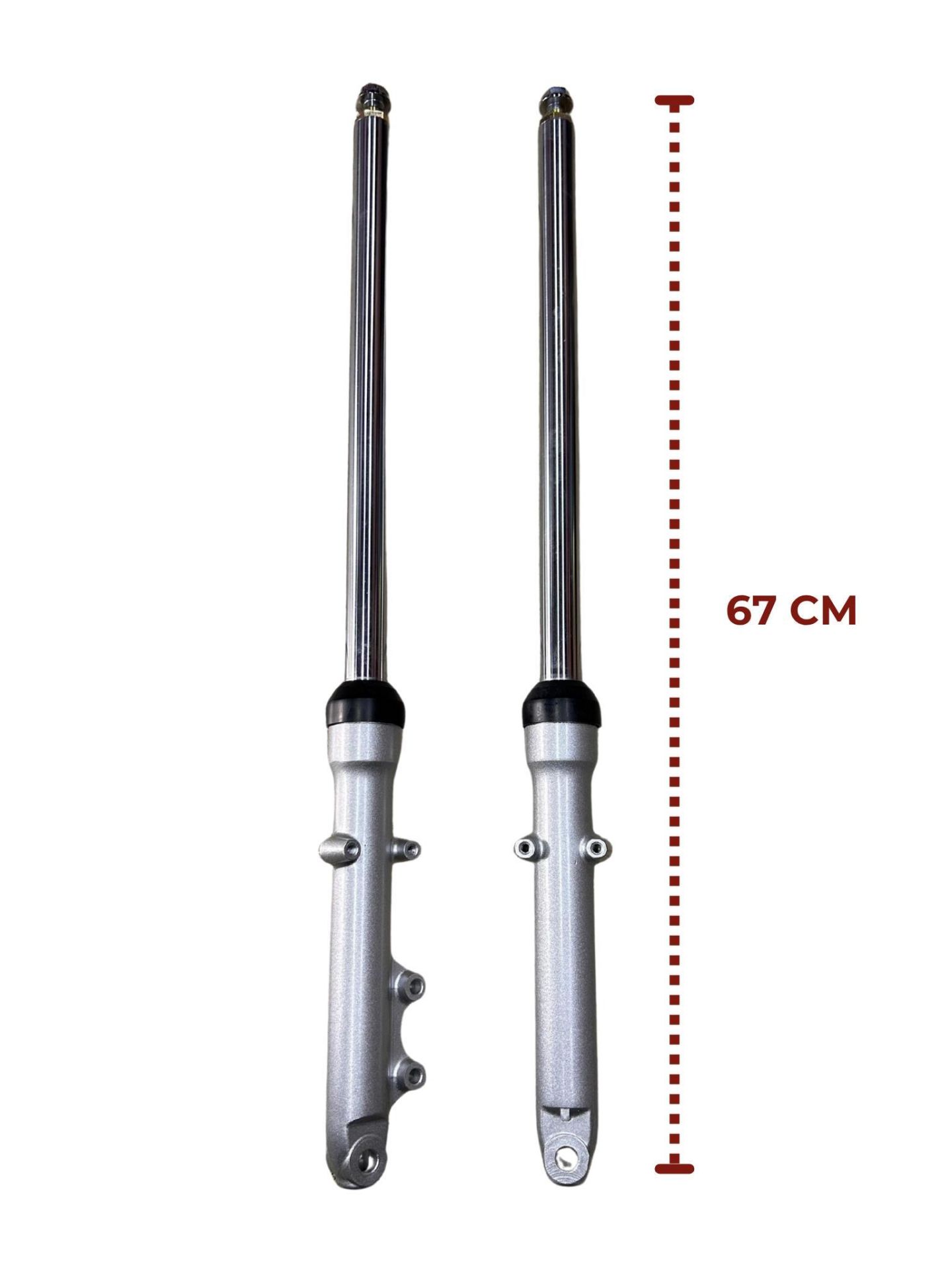 CG SAĞ SOL ÖN AMORTİSÖR TAKIM KISA 67CM 27mm(DİSKLİ MODEL)