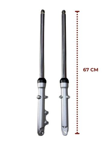 CG SAĞ SOL ÖN AMORTİSÖR TAKIM KISA 67CM 27mm(DİSKLİ MODEL)