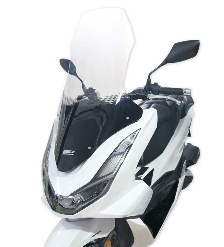 GP KOMPOZİT HONDA PCX125 2021-2024 SİPERLİK ÖN TUR CAMI ŞEFFAF 79cm