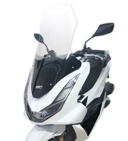 GP KOMPOZİT HONDA PCX125 2021-2024 SİPERLİK ÖN TUR CAMI ŞEFFAF 79cm