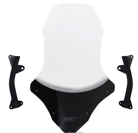 GP KOMPOZİT HONDA PCX 125 2021-2024 SİPERLİK ÖN TUR CAMI ŞEFFAF 79cm