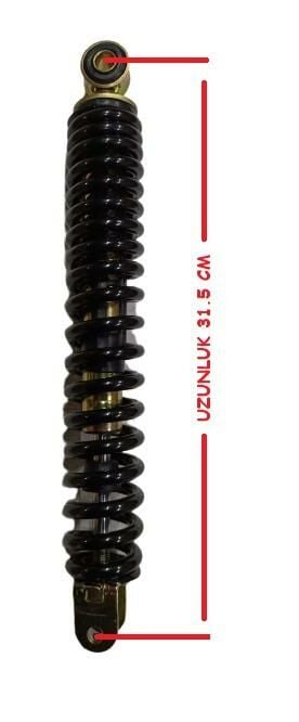 MOTOGUSTO RAPID50 ARKA AMORTİSÖR 31.5 CM