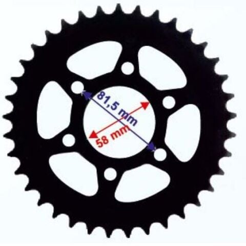 BAJAJ PULSAR NS200 ARKA DİŞLİ 520-38 DİŞ