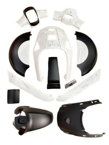 MONDIAL REVİVAL 50 KAPORTA SETİ BEYAZ 12 PARÇA