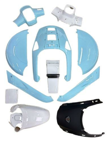 MONDIAL REVİVAL 50 KAPORTA SETİ TURKUAZ 12 PARÇA