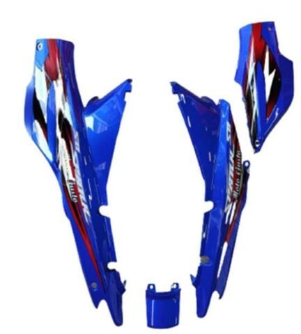 MOTOGUSTO SPARK SAĞ SOL SELEALTI STOP ÜSTÜ AKÜ KAPAĞI 4 PARÇA TAKIM ORJİNAL MAVİ