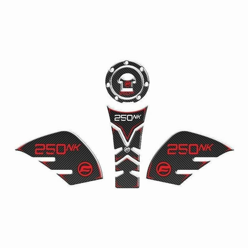 CF MOTO 250 NK 2018-2023 UYUMLU TANK PAD SET 003