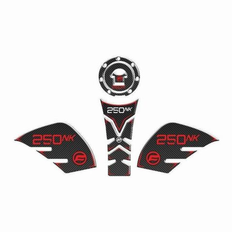 CF MOTO 250 NK 2018-2023 UYUMLU TANK PAD SET 003