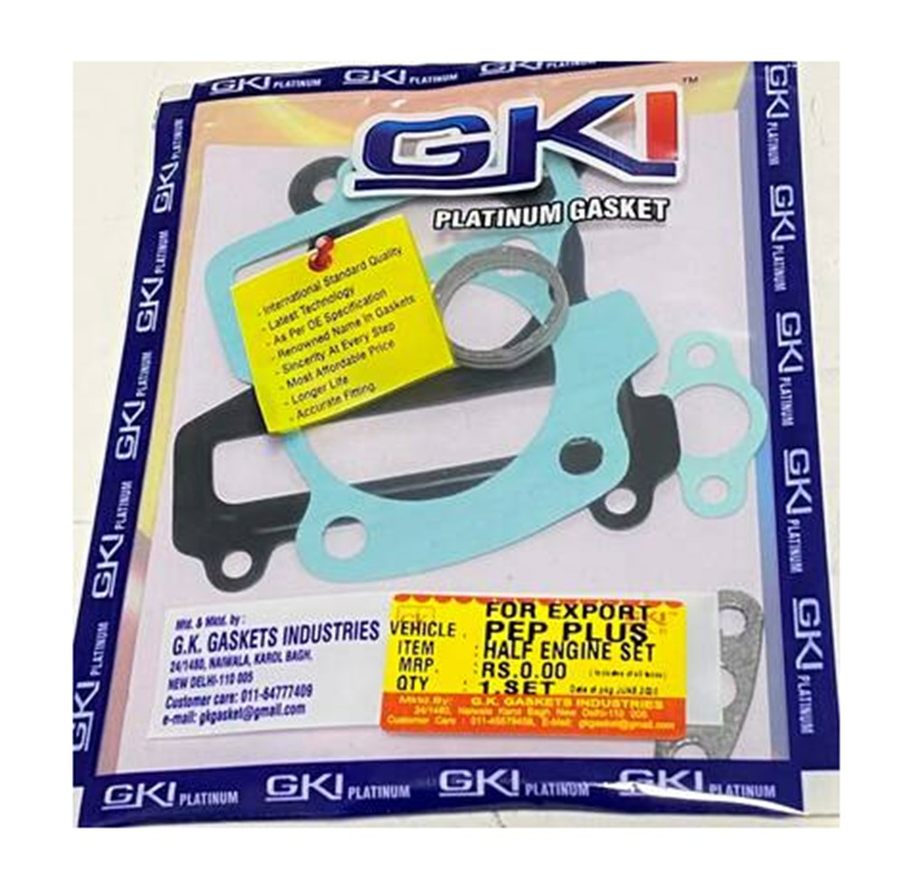 TVS PEP 90 SİLİNDİR ALT ÜST VE EGZOZ CONTASI