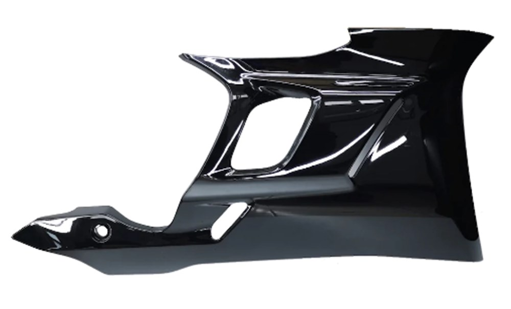 YAMAHA YZF-R25 2019 ALT KAPAK 2 SAĞ PARLAK SİYAH ORJİNAL