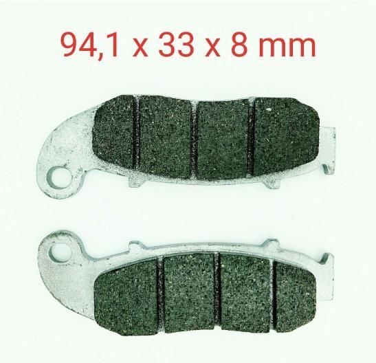 MONDİAL RX3 ENDURO ÖN FREN BALATASI ORJİNAL