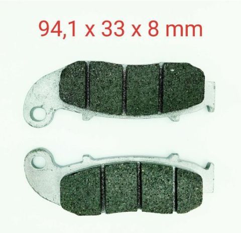 MONDİAL RX3 ENDURO ÖN FREN BALATASI ORJİNAL