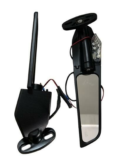 CFMOTO SR250 - PULSAR RS200 AYNA HAYALET LEDLİ (H2 AYNA)