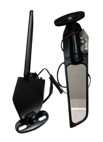 CFMOTO SR250 - PULSAR RS200 AYNA HAYALET LEDLİ (H2 AYNA)