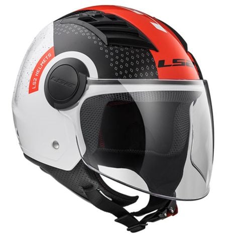 LS2 KASK OF562 AIRFLOW CONDOR BEYAZ YARIM KASK