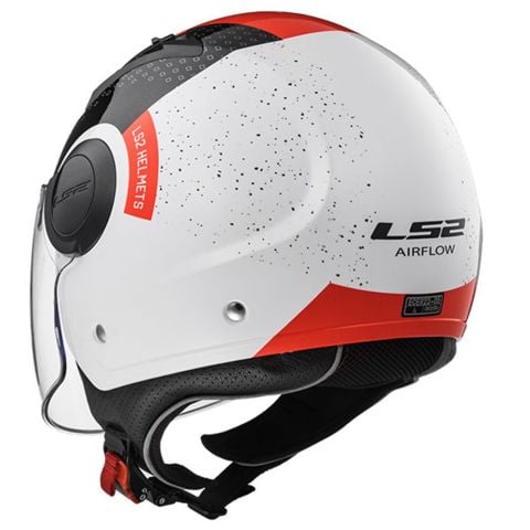 LS2 KASK OF562 AIRFLOW CONDOR BEYAZ YARIM KASK