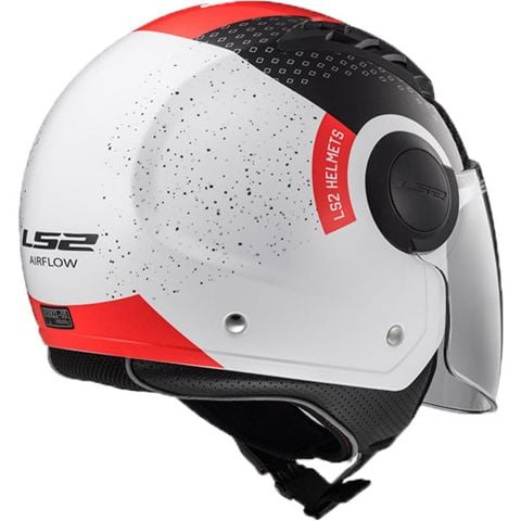 LS2 KASK OF562 AIRFLOW CONDOR BEYAZ YARIM KASK