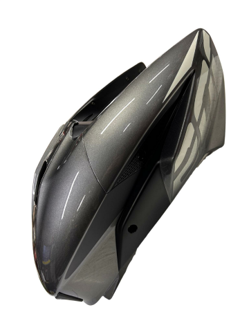 BAJAJ PULSAR NS200 YAKIT DEPO MUHAFAZA PLASTİĞİ ÜST KOMPLE GRİ EURO 4