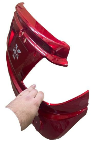 E-BİKE 3 TEKER KOLTUK ALTI ARKA KÜÇÜK PARÇA KIRMIZI ORJİNAL