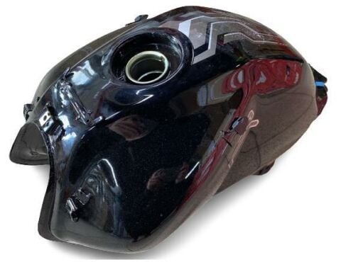 TVS RTR 180 BENZİN DEPOSU SİYAH/TİTAN ETİKETLİ ORJİNAL