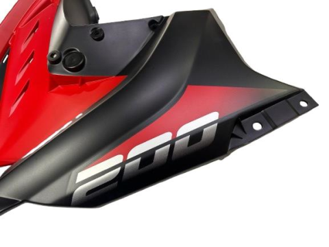 PULSAR BAJAJ RS200 EURO 4 SOL YAN PANEL KIRMIZI ORJİNAL