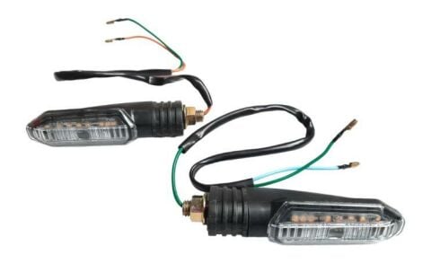 MOTOSİKLET SİNYAL LED KAYAN MODEL (SARI IŞIKLI) 2 Lİ SET