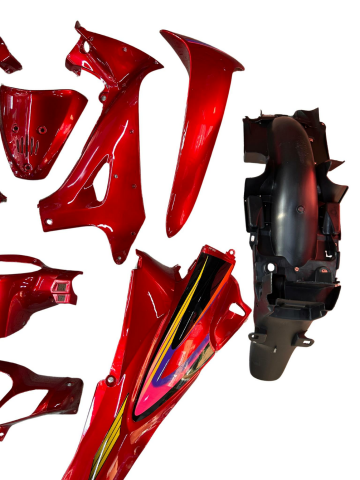 MOTORAN TORRO KAPORTA SETİ KIRMIZI FAR VE STOPLU 18 PARÇA