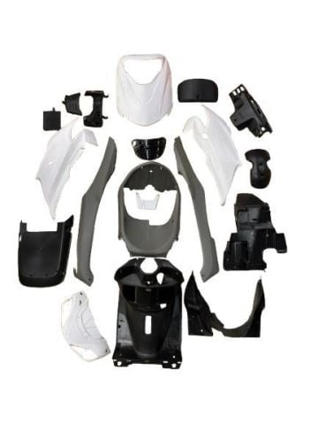 RKS SPONTİNİ 110 SCOOTER KAPORTA SETİ BEYAZ 20 PARÇA