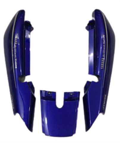 YAMAHA YBR 2004-2009 SAĞ SOL SELE ALTI ARKA STOP ÜSTÜ TAKIM MAVİ İTHAL