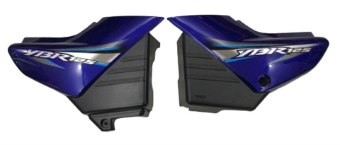 YAMAHA YBR 2004-2009 SAĞ SOL AKÜ KAPAKLARI MAVİ TAKIM İTHAL