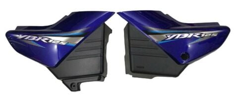 YAMAHA YBR 2004-2009 SAĞ SOL AKÜ KAPAKLARI MAVİ TAKIM İTHAL